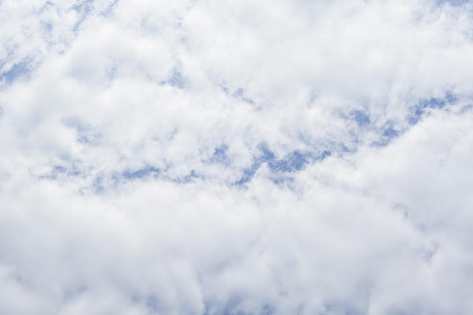 fluffy, beautiful sky