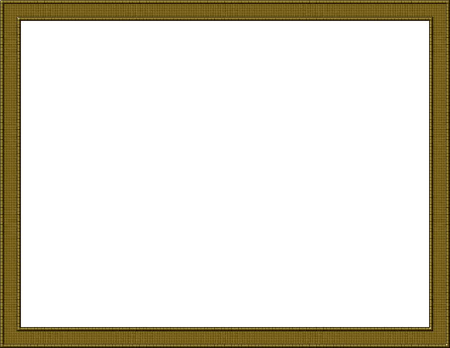 outline picture brown frame