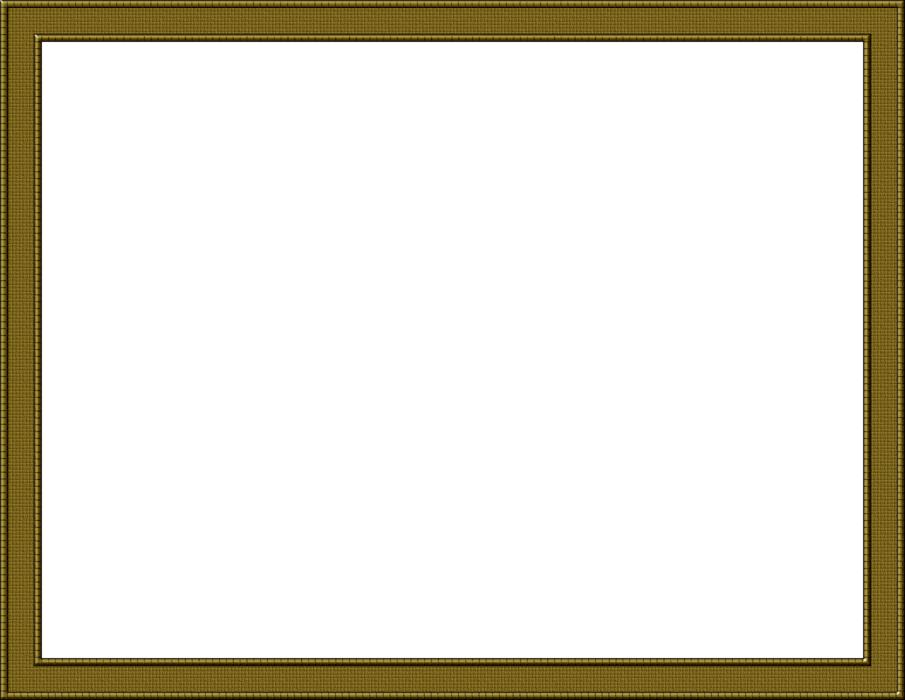 outline picture brown frame