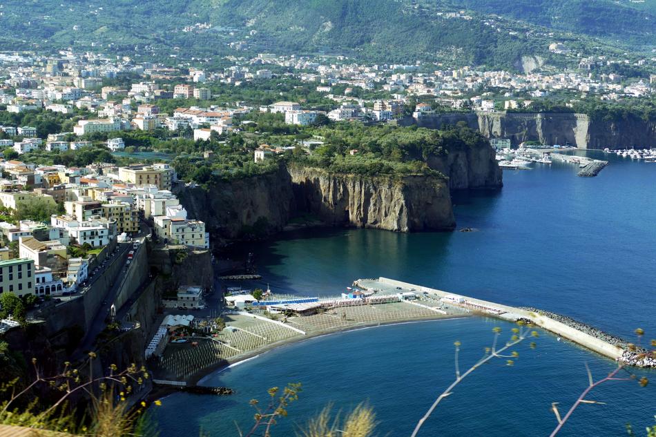 Italy Campania Cliff