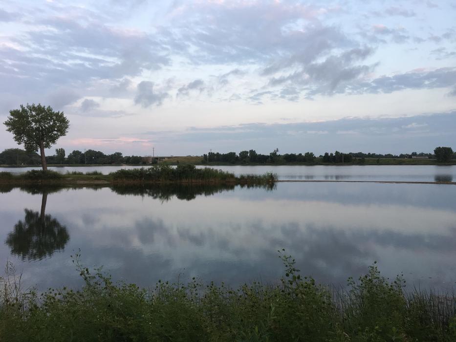 Lake Outdoors Sunset