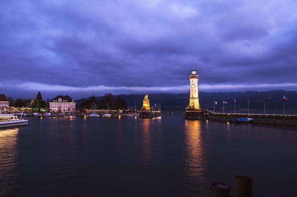 Lindau Lake Constance Harbour