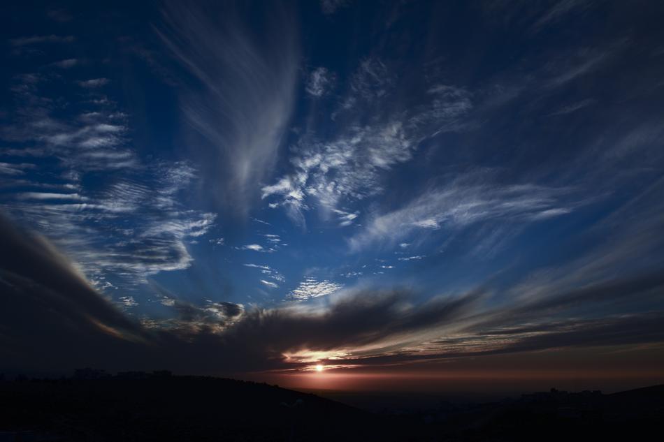 Sunset Nature Panoramic