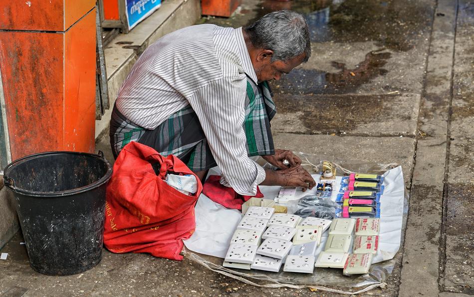 Street Seller Trader