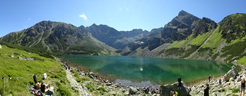 Tatry Mountains Black Pond A