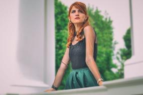 Beautiful Elegant Lady scene