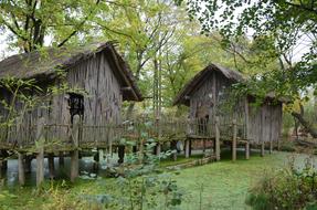 Africa Wooden Huts Construction