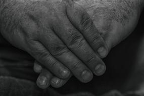 People Adult Hand black and white