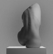 Woman art sculpture