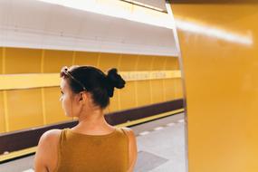 Yellow Transport Girl