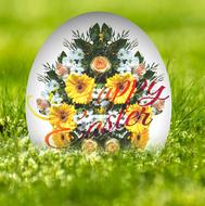 Bouquet Easter Egg