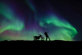 Sky Light man bike