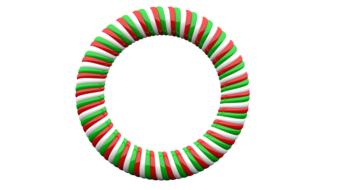 colorful spiral wheel