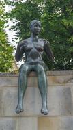 Sculpture in berlin park