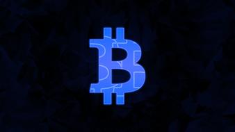 abstract bitcoin background symbol