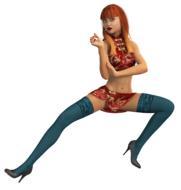 woman sit sexuality lingerie