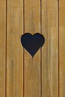 Heart Loo Wood