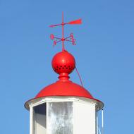 red roof tower at Sky