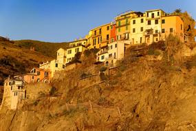 Cinque Terre Village Mediterranean