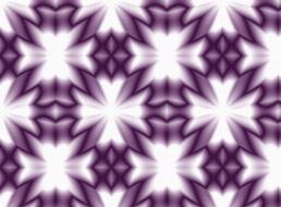 purple shapes pattern