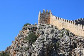 Ruin Fortress Middle Ages