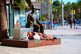 Man and Monument Street