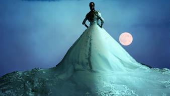 White Wedding Fashion dress