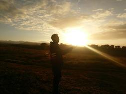 Sunset Man