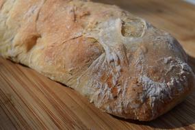 crusty homemade bread
