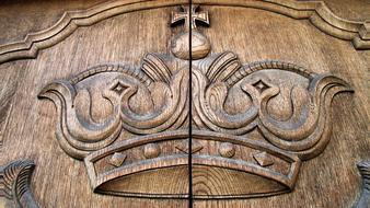 Crown Coat Of Arms Old