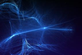 blue light Abstract Background