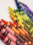 Rainbow Drawing Crayons
