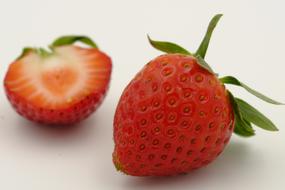 sweet strawberries on the table