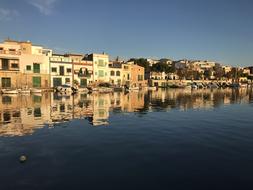 Porto Colom Port in Mallorca