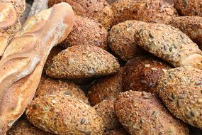 Sesame sweet baked goods