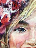 artistically colorful art painting