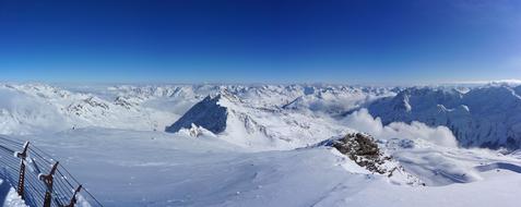 Snow Winter Panoramic Photo