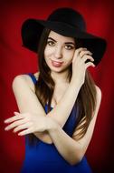 Fashion Woman Young model