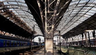 Station Train in Prague