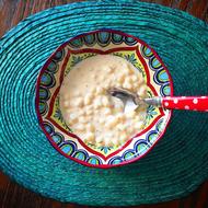 sweet cereal on a plate