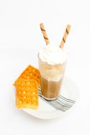 cold milkshake