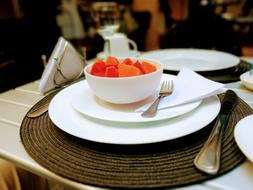 sweet fruit on a plate