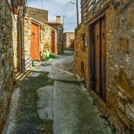 old Narrow Backstreet Architecture