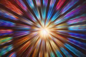 light spiral abstract pattern background