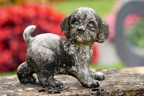 Dog Sculpture Stone