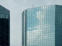 Skyscraper Frankfurt Building