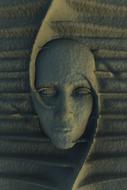 Portrait Face Old sculpture