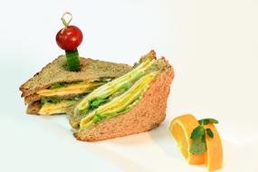 yummy vegetable sandwich