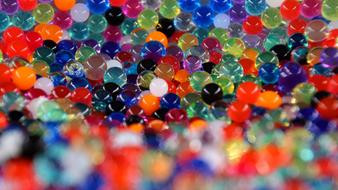 Colorful Bright balls Background