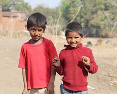 indian Child Boys happy